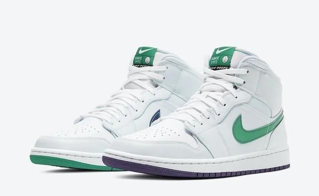  「官网」基佬紫+头顶绿！全新 AJ1 “鸳鸯” 首次泄露，月底登陆官网