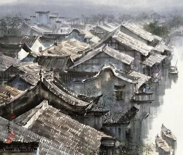  「江南」一组美丽的江南水墨画