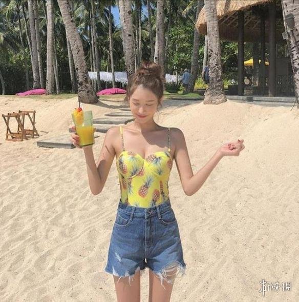 有点大胆的想法，身材太完美！韩国长腿小姐姐福利图