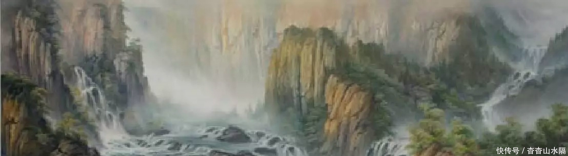 珍藏版山水画刀画，快收藏！