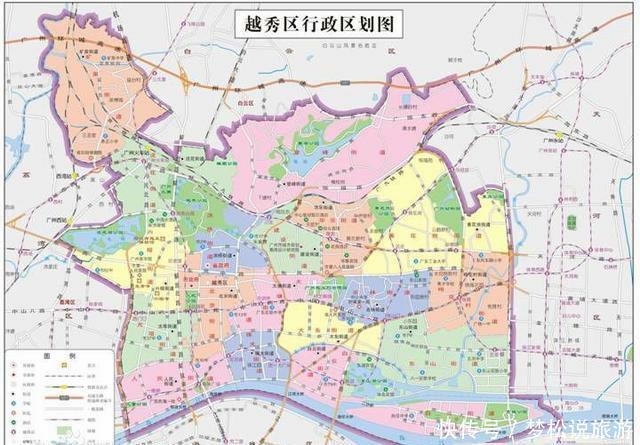  [广州市]划分为11个地区的广州