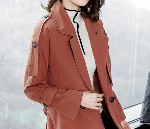 1米6以下女人，秋天别穿风衣!试试这一种薄外套，时髦又显腿长