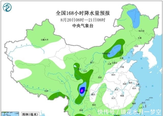 中雨、大雨、暴雨、大暴雨！未来7天（8月15~21日）全国天气预报