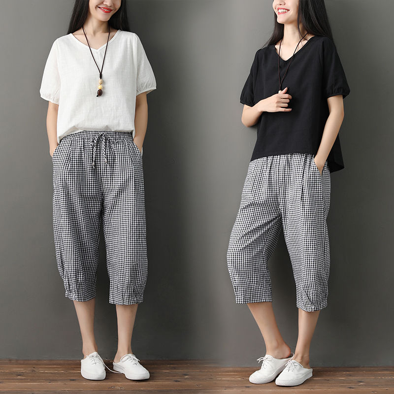 妈妈穿的棉麻衫真是太舒服了，透气又清凉，关键是还很便宜