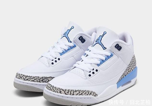 『黑色和』北卡AJ3真是太香了,终于能够上脚了!黑绿AJ1才是压轴球鞋!