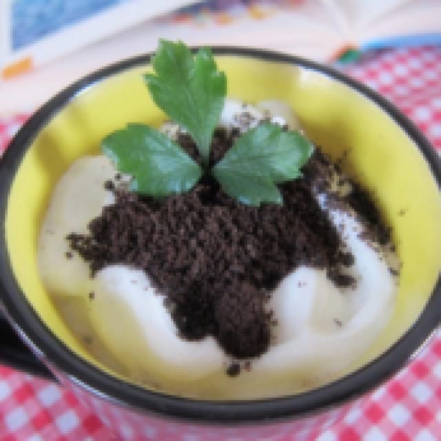  奶茶@盆栽奶茶，当奶茶遇到巧克力，寒冷的冬夜都能暖起来！