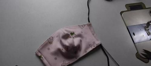  [1厘米]5分钟学会自制口罩，剪件旧衣服就能做好多个，手工布艺附教程