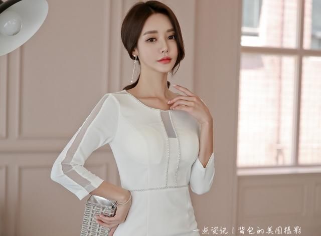 人像摄影：黄金分割法，展现小姐姐的高挑与优雅