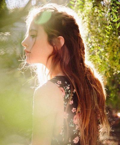 小清新田园风性长发发型，太美了！