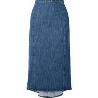 T恤plus过膝裙，开挂的夏天有它们就够了