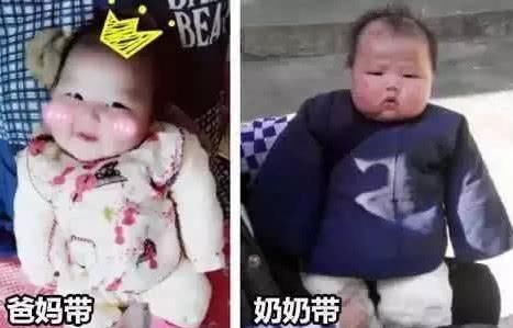 一胖毁所有！连小孩子也不例外，夫妻将女儿交奶奶带后差点认不出