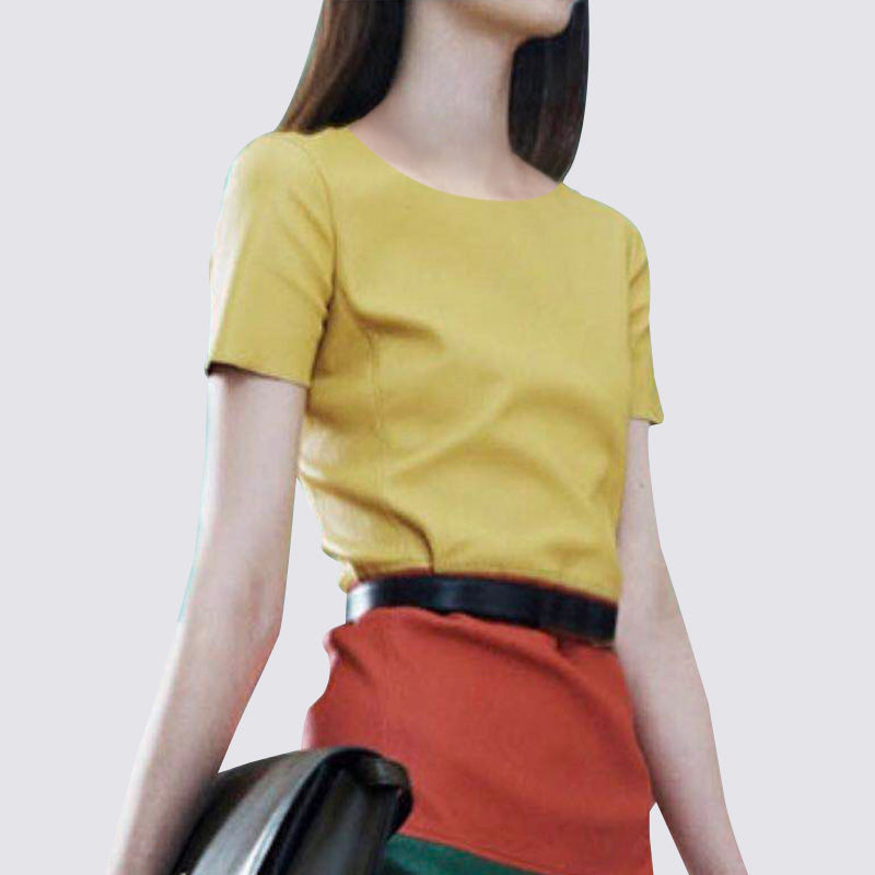 一步裙早就过时了，今秋流行这样穿，让你称霸办公室