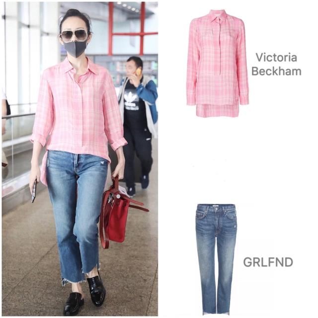 王鸥宋祖儿现身机场变粉嫩姐妹花，王鸥少女感竟一点不比宋祖儿差