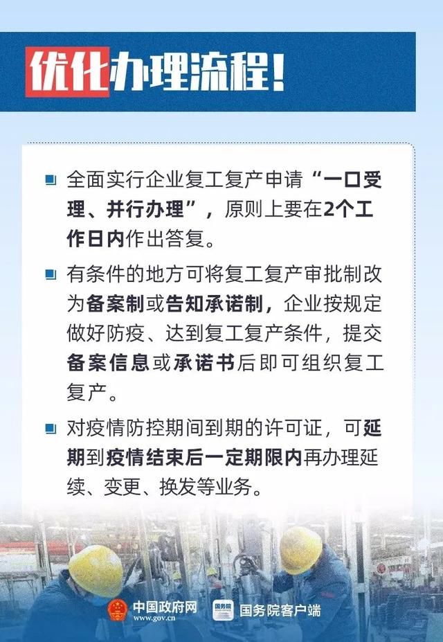  清单|清单之外一律不得实施审批或索要证明！国办发文要求复工复产这么做