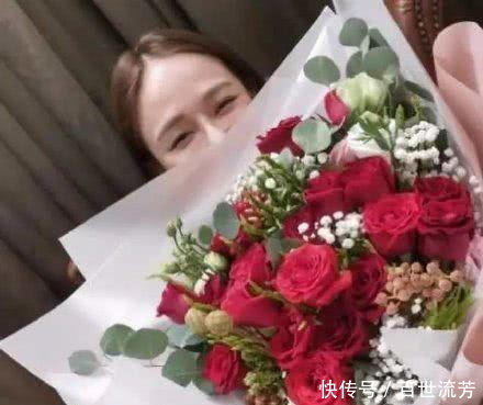  #男友#陈乔恩41岁生日男友艾伦真情告白，网友吐槽爱她，就赶紧结婚吧