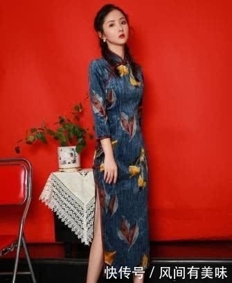  『韵味』今年“旗袍风”火了，这样穿文艺又少女，尽显摩登复古韵味！