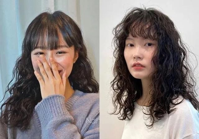  显嫩■减龄显嫩首选，芭比烫发型范本推荐，显瘦遮肉、修饰脸型