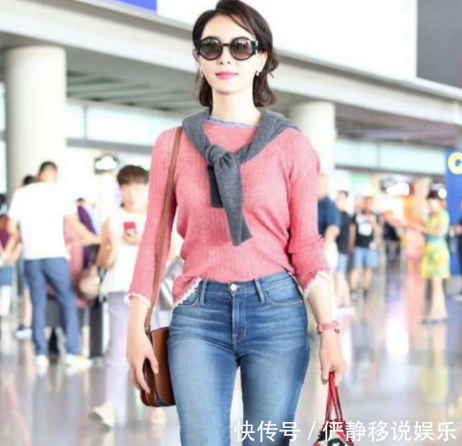 陈数多久没进城了 拿着比三色袋还low的包出街, 意外时尚