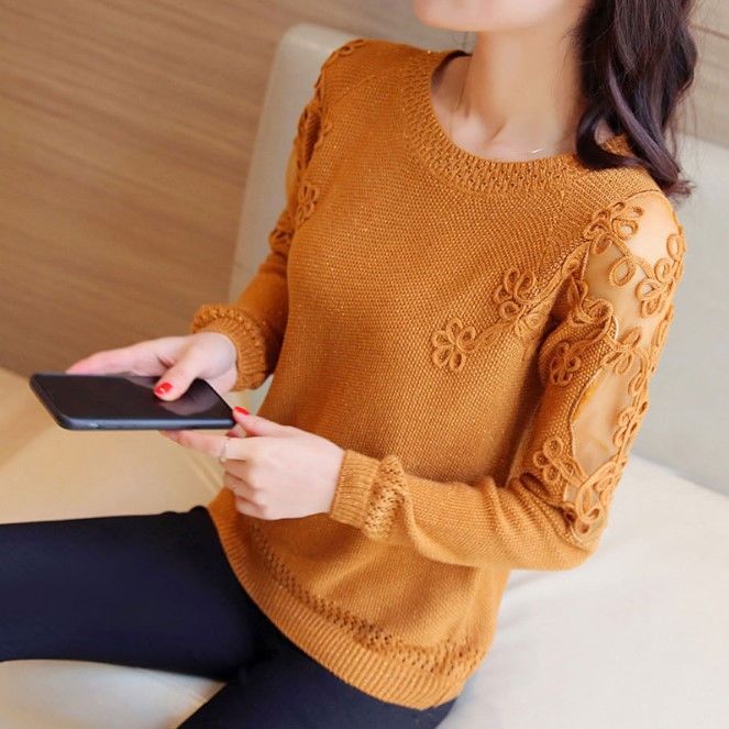 入秋别穿套装，今秋流行针织衫，搭不搭半裙都美的扎心