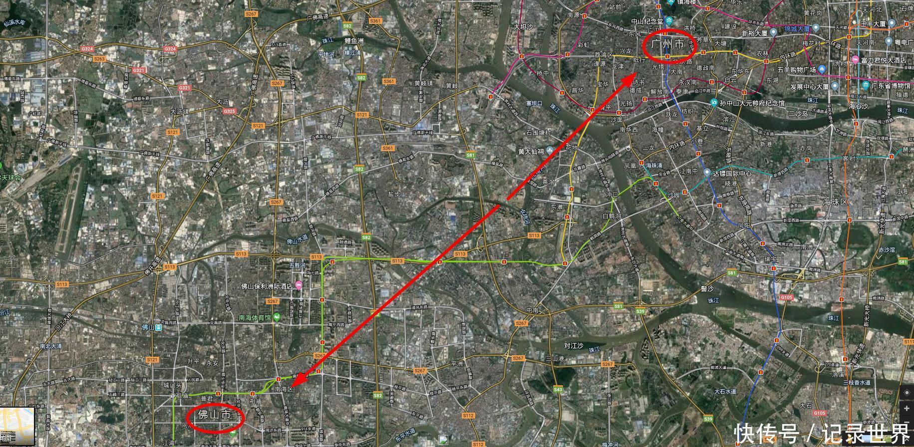 中国相距最近的两个大城市，如果合并将成为中国第一大城市！