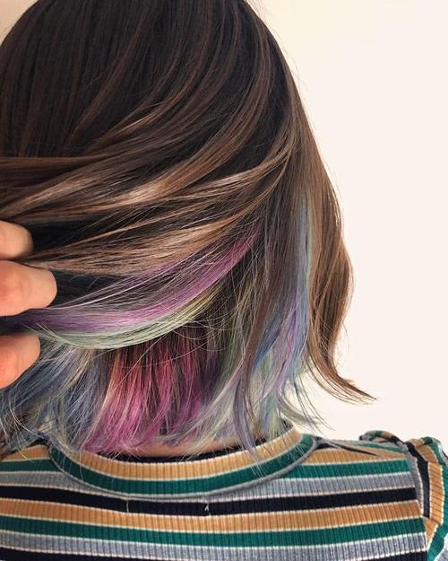 微潮色遇上潮色,这样染发最时尚