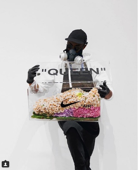 鲜花做成鞋是什么体验?