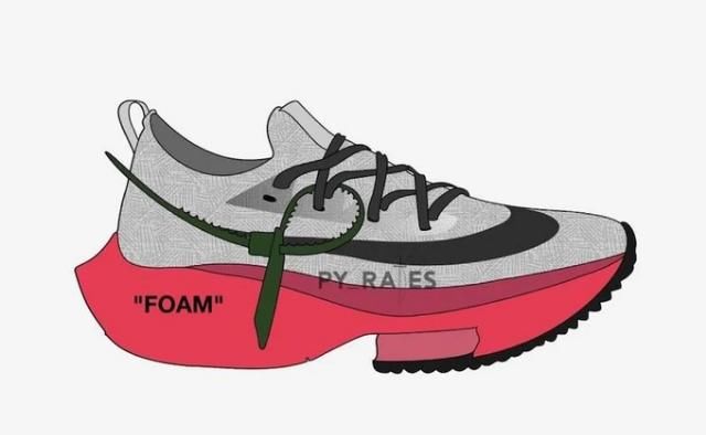  「比同行业平」OFF-WHITE X NIKE全新跑鞋曝光，三款配色惊艳登场
