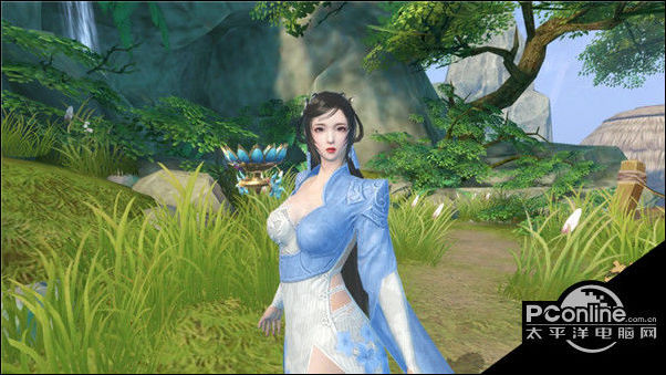 赤足踏莲武动乾坤完美时装彰显女性魅力