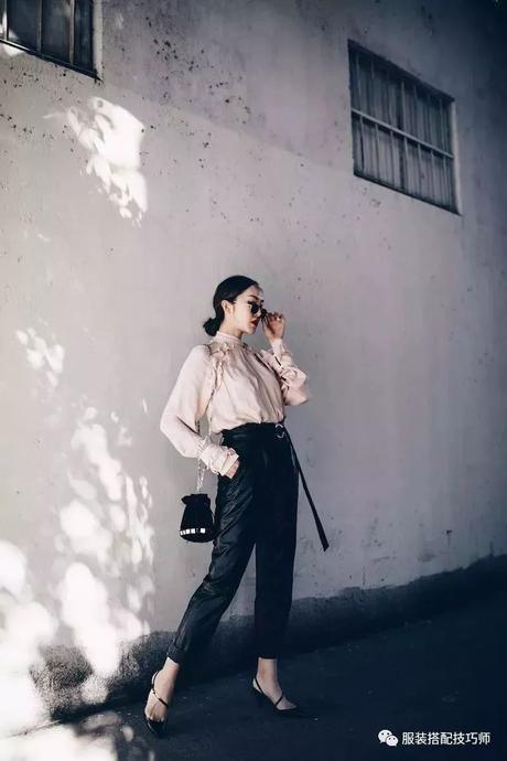 服装搭配：大屁股,腿粗,腿不直,下半身肥胖,一条烟管裤就搞定!