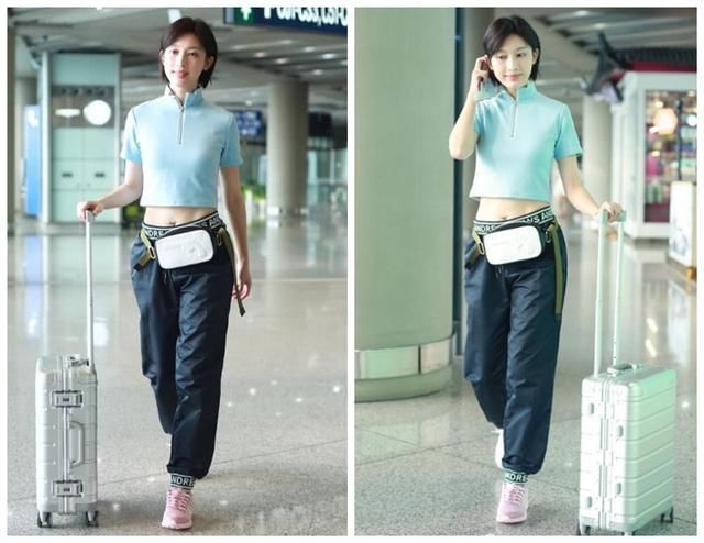 今年流行的polo衫怎么穿，张俪实力演绎高段位穿法，满屏的青春感