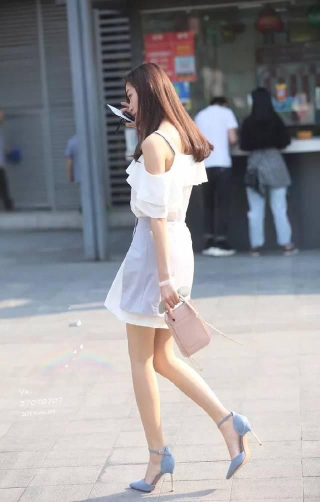  「拒绝」高跟鞋搭配裙子，一种让人无法拒绝的美丽