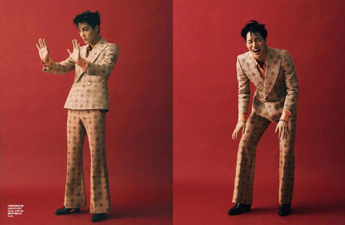 #YOUNG#韩国“行走的GUCCI”金钟仁 演绎YOUNG & GREEN