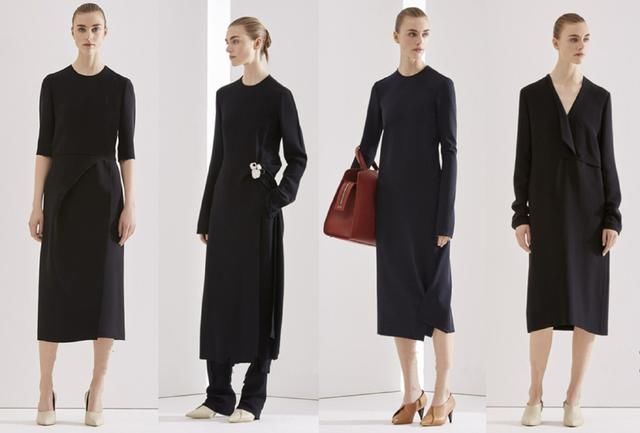 女生别总穿的花花绿绿，显得太俗气，这些冷淡风连衣裙更衬气质