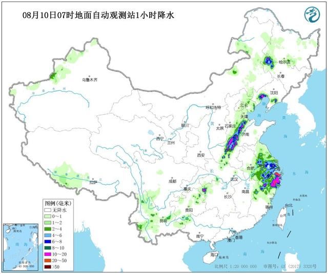 日照11号将遭遇“利奇马”，中央气象台发出台风暴雨双橙色预警