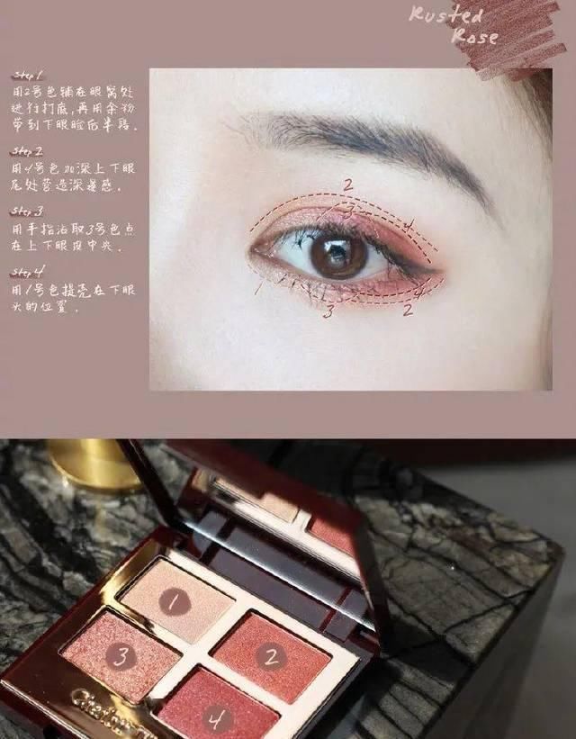  『四色眼影』新手眼影这么画｜真的简单又好看！