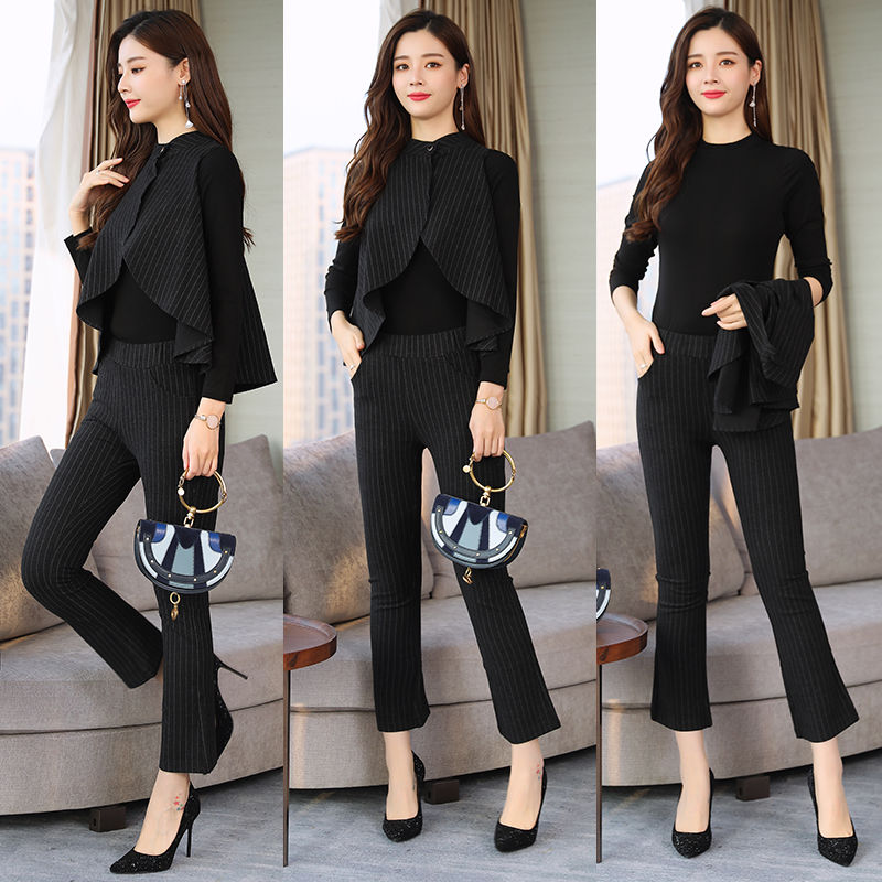 比裙子还洋气的套装，一件比一件优雅，140斤穿上显瘦15斤