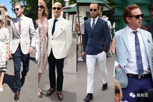 大咖名媛齐聚温网，抖森、卷福等英伦男神，穿衣甩新F4几十条街…