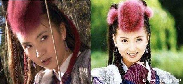 #满满都#六位扮演阿紫的女演员, 只有她真正在演阿紫, 其余的只是模仿!