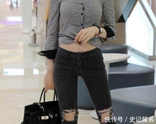喜欢■干净利落的剪裁,让人一眼就喜欢上了!,时尚修身的紧身牛仔裤