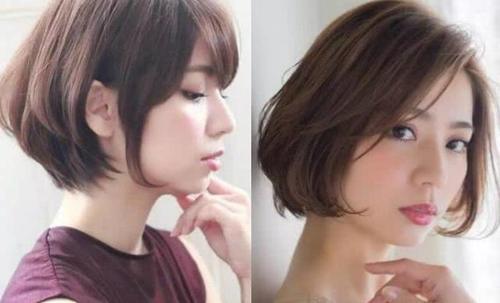 150cm矮个子女生短发,瞬间就有视觉增高了!