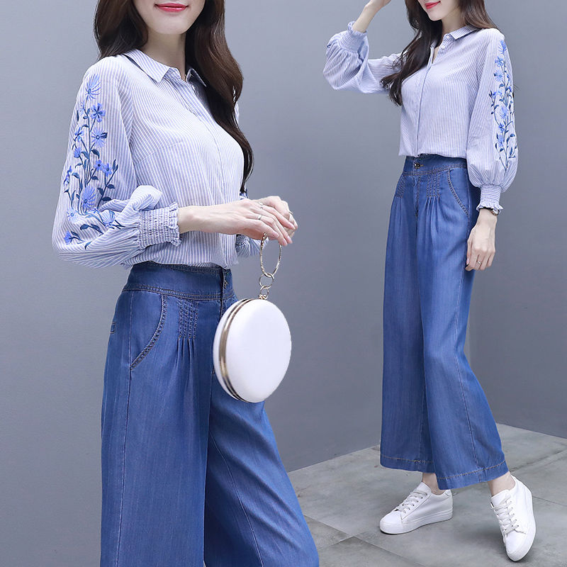 偷偷告诉你，裙子不流行了，今年流行这样套装，美的款款想买