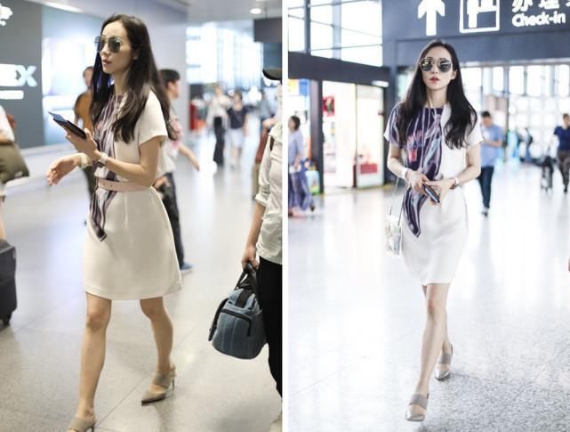 韩雪亮相，穿这一身特别显身材，太会秀自己了!