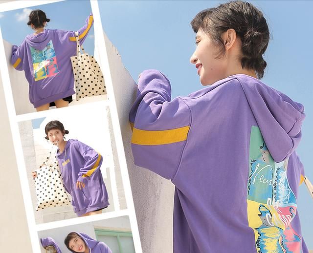 听说：时下主流的“潮版卫衣”，老婆一下选仨，讲真比连衣裙洋气