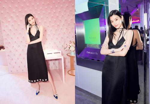 奚梦瑶故意把短裤穿得又紧又短，网友：非逼着人看三角区吗？