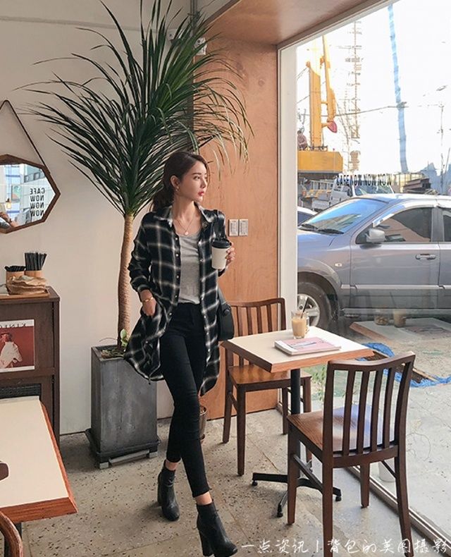 人像摄影：小姐姐露出白皙的大长腿十分吸睛