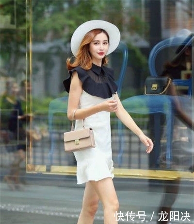 【怦然心动】街拍:身穿红裙小美女,雪白的肌肤,让人怦然心动