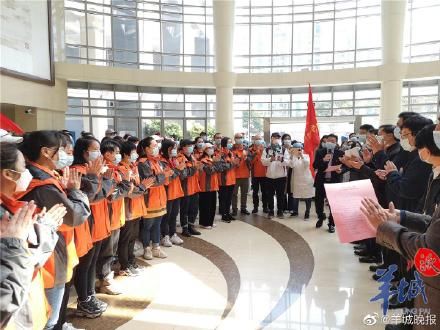  #出征#一袭白衣前仆后继赴湖北！广东第22批176名医护出征