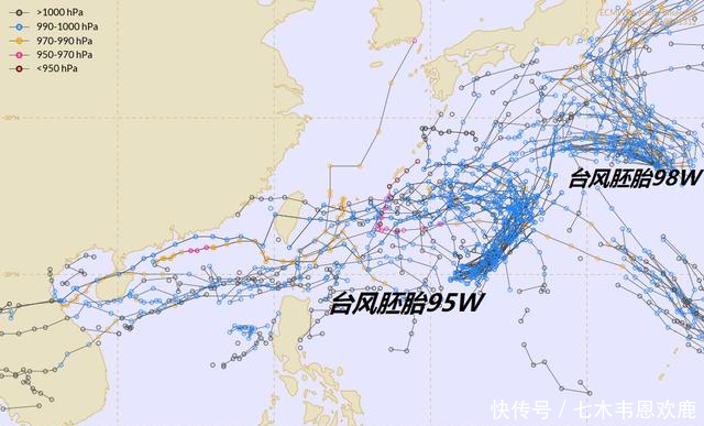  胚胎■太平洋三核驱动，16号台风还是要生成！分析：或“回马枪