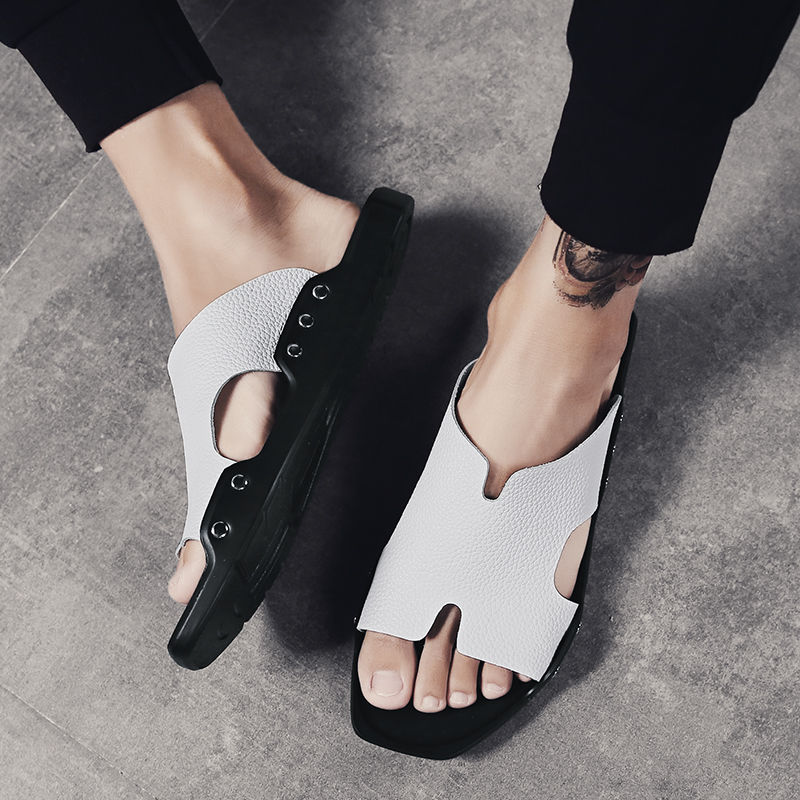 今年流行的男拖鞋,忍不住给爸爸买了2双,耐穿不贵