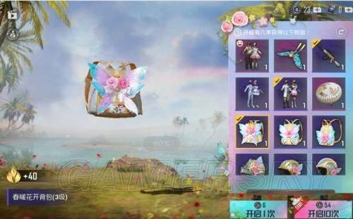  【限时】和平精英蝶舞迷情之春季军需限时登场